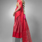 Dewali  Silk Saree in Red-012