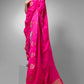 Dewali Saree with Pink and  Silk Design Pallu-047