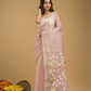 Jamdani Saree With Blush Pink - 017