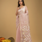 Jamdani Saree With Blush Pink - 017