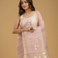 Jamdani Saree With Blush Pink - 017