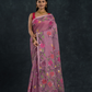 Pale Purple Jamdani Saree 059