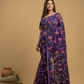 Royal Purple Jamdani Saree - 036