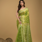 Jade Green Tissue  Silk Jamdani Saree - 002