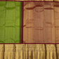 Green and Gold Border Kanjivaram Silk Saree-002