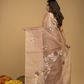 Jamdani Saree With Light Brown - 022