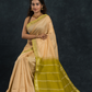 Linen White  Korvai Saree - 146