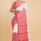 Dewali Silk Saree  Red Zari Border-002