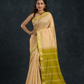 Linen White  Korvai Saree - 146