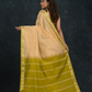 Linen White  Korvai Saree - 146