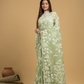 Light Green Cotton Silk Jamdani Saree - 032