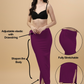 Saree Shapewear Straight Cut Rope Style In Grape Purple Color - 019