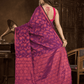 Hot Pink Jamdani Saree - 007