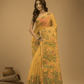 Jamdani Saree With Mustard Yellow - 04