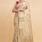 Dewali Saree with Pure Silk and  Golden Design-045