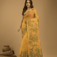 Jamdani Saree With Mustard Yellow - 04