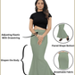 Saree Shapewear Fish Cut Style In Basil Green Color - 007