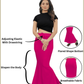 Saree Shapewear Fish Cut Style In Hot Pink Color - 008