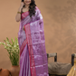 Shaded Golden Pink Tissue Silk Saree-034