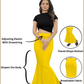 Saree Shapewear Fish Cut Style In Bright Yellow Color - 011