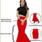 Saree Shapewear Fish Cut Style In Classic Red Color - 012