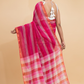 Dewali Silk Saree in Red and Golden Border-006