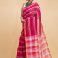 Dewali Silk Saree in Red and Golden Border-006