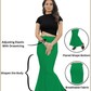 Saree Shapewear Fish Cut Style In Lime Green Color - 017