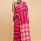 Dewali Silk Saree in Red and Golden Border-006