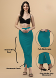 Saree Shapewear Straight Cut Style In Stone Blue Color - 001