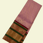 baby pink design- rum red golden pallu gadwal saree- 062