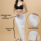 Saree Shapewear Straight Cut Rope Style In Snow White Color - 003