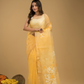 Jamdani Saree With Pale Yellow - 007