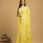 Lemon Yellow Cotton Silk Jamdani Saree - 026