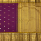 Pure Violet with Full Golden Zari Kanjivaram Silk Saree-016