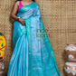 Tissue Silk Benarashi Jamdani Saree with Azure Blue-107