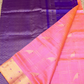 Light Pink Birds Design korvai Saree -141