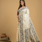 Lace White Tissue Silk Jamdani Saree - 042