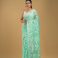 Mint Green Cotton Silk Jamdani Saree - 009