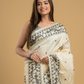 Lace White Tissue Silk Jamdani Saree - 042