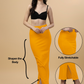 Saree Shapewear Straight Cut Style In Fire Orange Color - 017