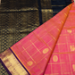 Mayil Chakram with Zari Checks Punch Multishade Pink and Golden Black Border Korvai Saree -147