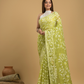 Light Green Cotton Silk Jamdani Saree - 032