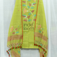 Cotton Jamdani 2 Piece Set Kurti & Dupatta with Pear Green - 141