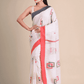 Snow White -Handloom Cotton Saree-078