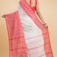 Dewali Silk Saree  Red Zari Border-002