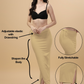 Saree Shapewear Straight Cut Rope Style In Sand Brown Color - 009