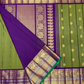 Moss Green and Gold Border Kanjivaram Silk Saree-009