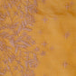 Turmeric Yellow Embroidery Saree-021