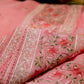 Pink Bloom Embriodery Saree-010